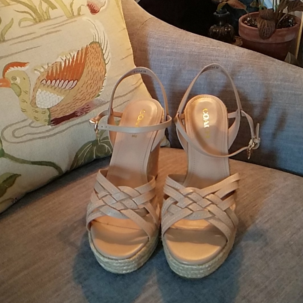Beautiful Coach sandals